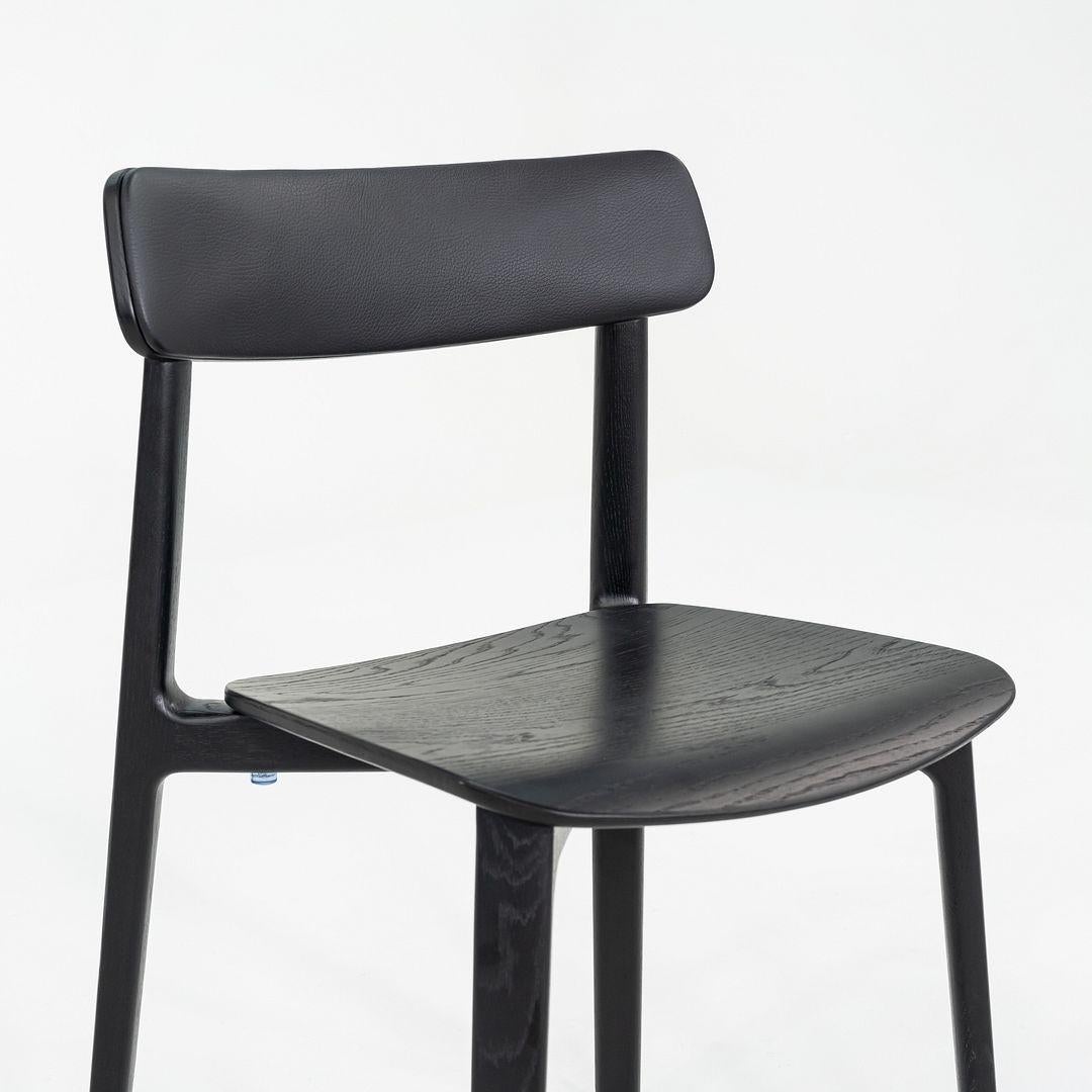 Contemporary 2022 Aatos by Antti Kotilainen in Black Leather and Black Oak For Sale