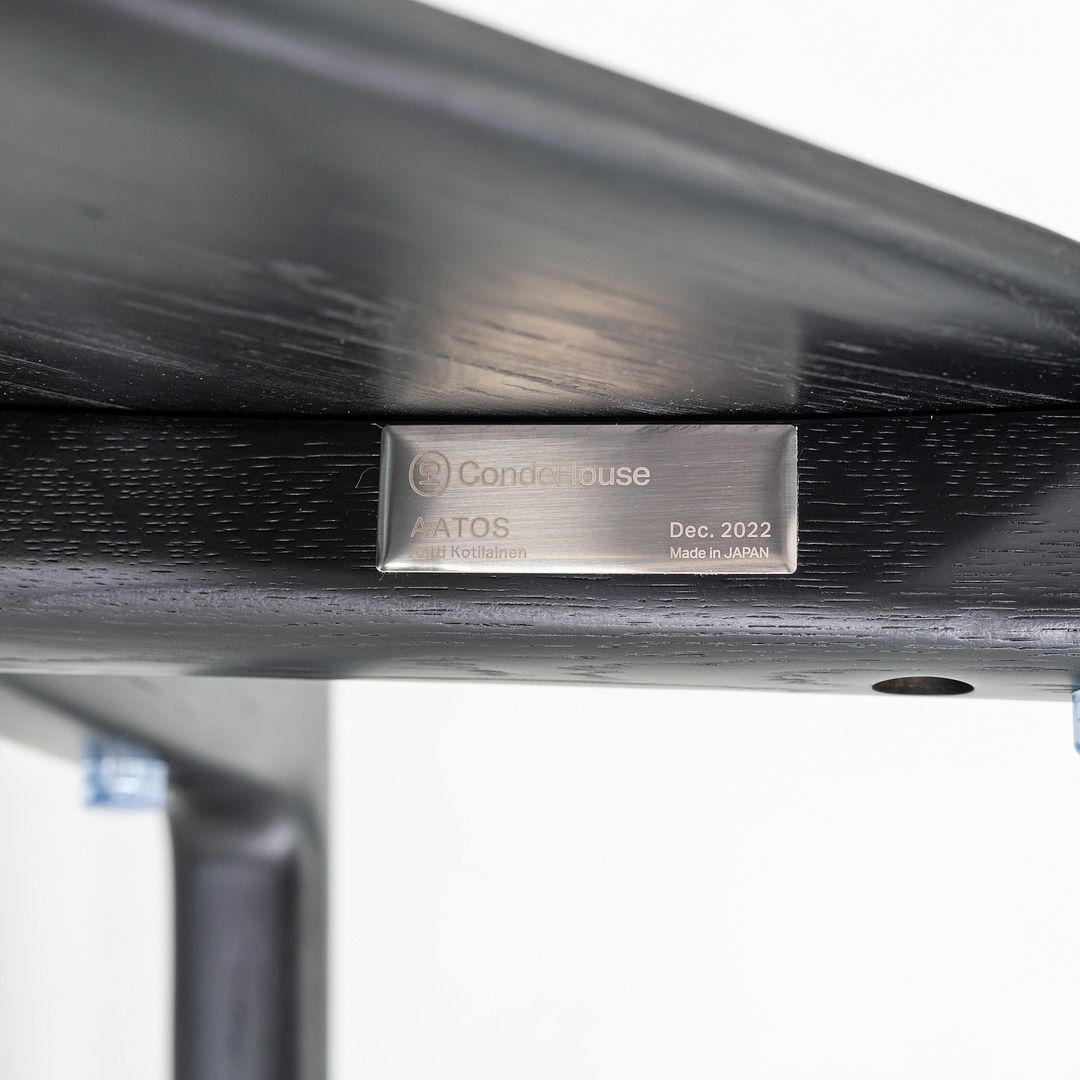 2022 Aatos by Antti Kotilainen in Black Leather and Black Oak For Sale 3