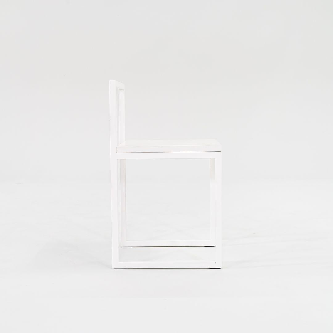 2022 AG Fronzoni pour Cappellini '64 Chaises en laque blanche mate, 3x disponibles en vente 1