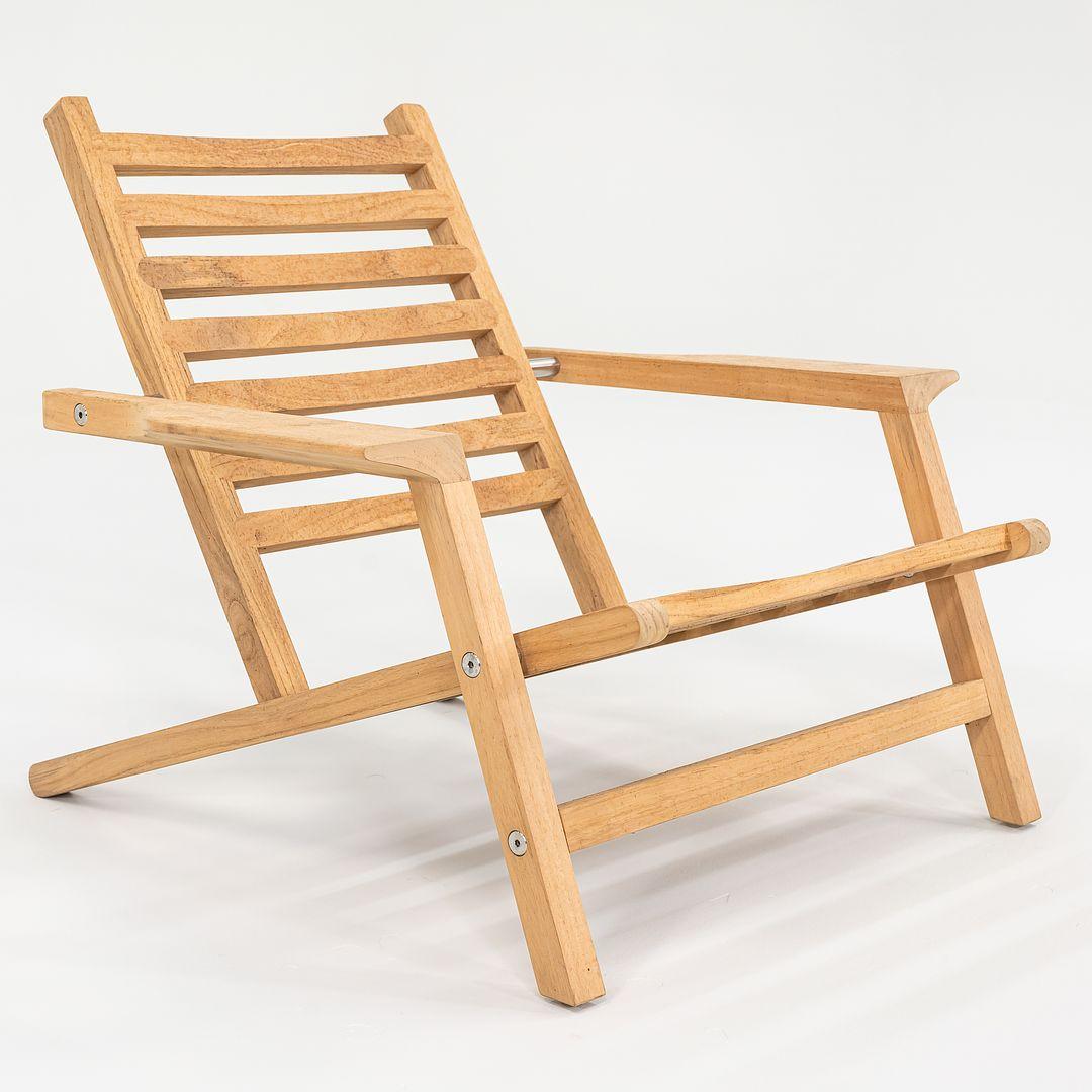 XXI secolo e contemporaneo 2022 Alfred Homann per Carl Hansen AH603 Sedia da esterno in teak Made in Denmark in vendita