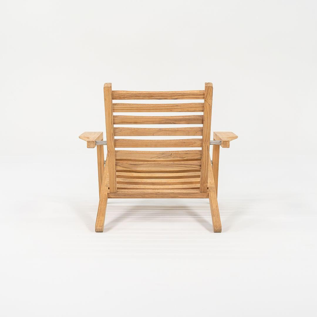 2022 Alfred Homann per Carl Hansen AH603 Sedia da esterno in teak Made in Denmark in vendita 1