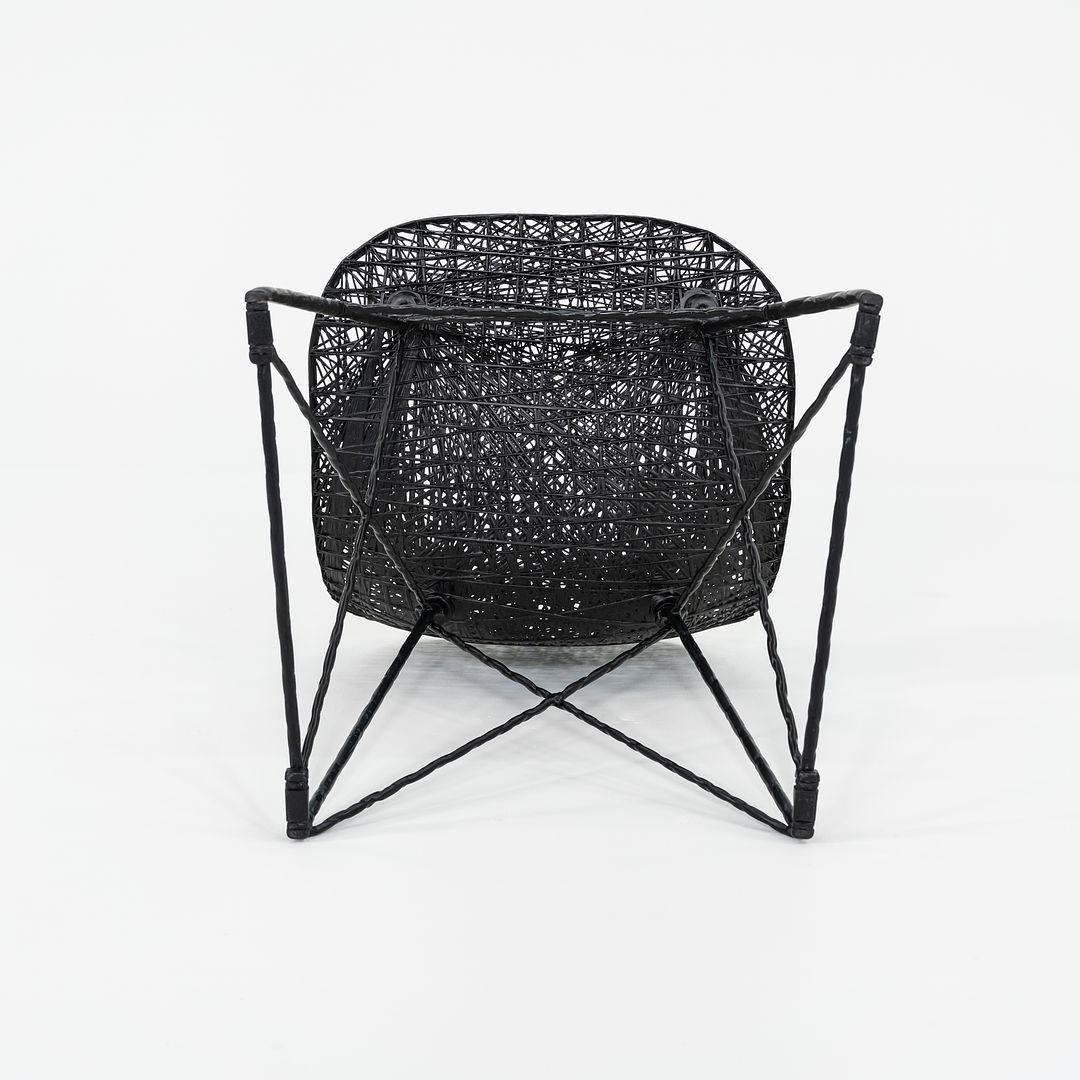 2022 Bertjan Pot e Marcel Wanders per MOOOI Sedia da pranzo in fibra di carbonio nera in vendita 4