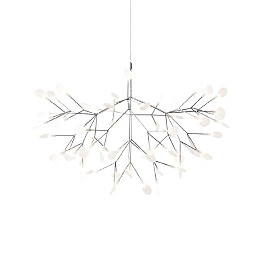 2022 Bertjan Pot per Moooi Heracleum III Lampada a Sospensione in Nichel 3x Disponibile