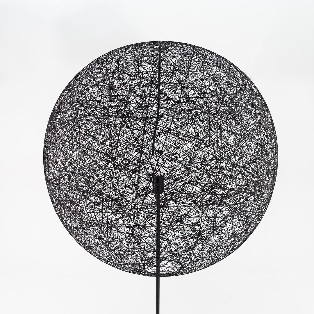 Olandese 2022 Bertjan Pot per Moooi UL Random Floor Lamp II Nero Medio in vendita