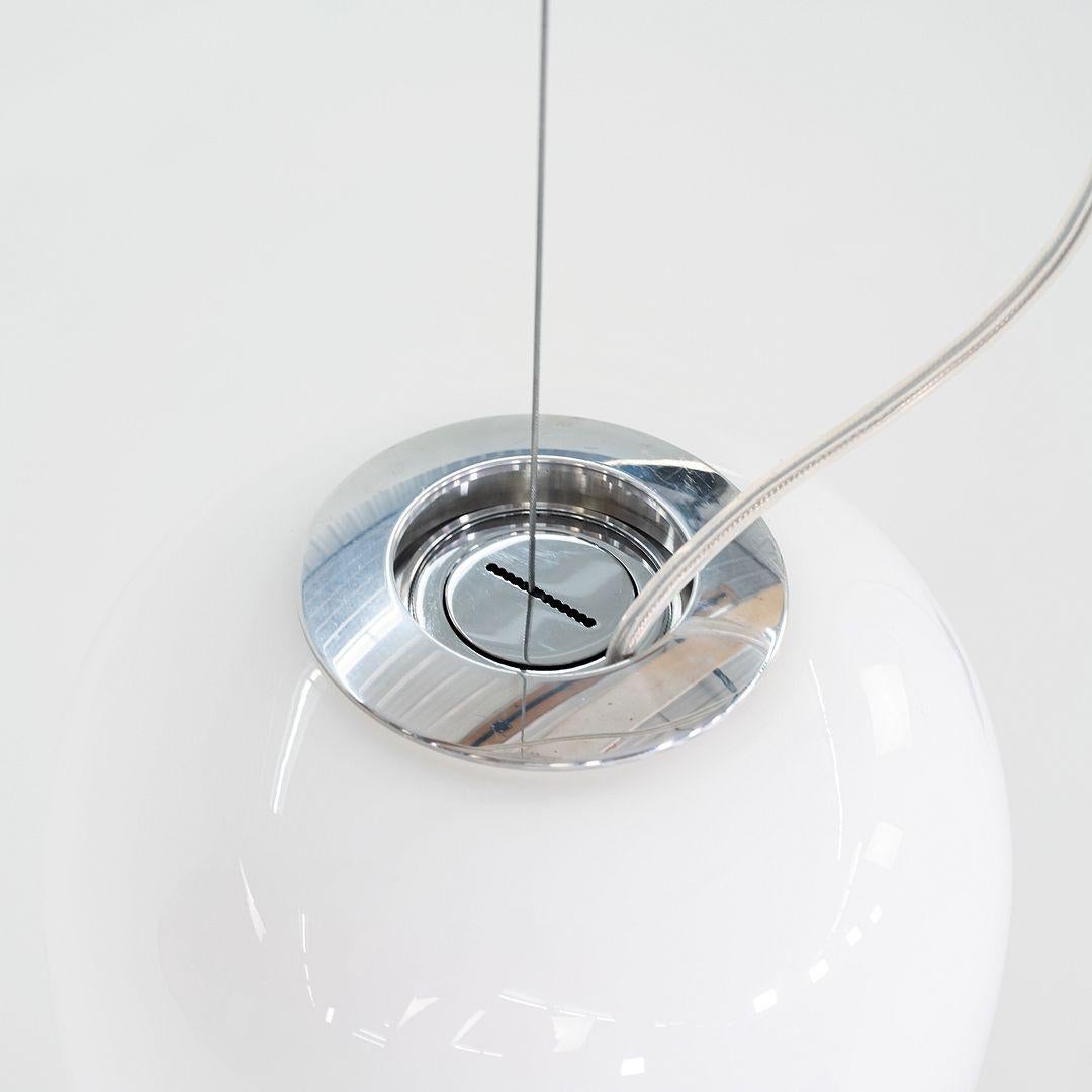 2022 Bjarke Ingels Group for Artemide Gople Suspension Pendant Lamp in White For Sale 3