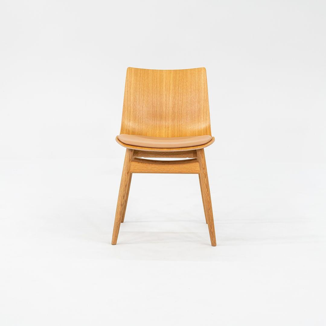 2022 Brad Ascalon für Carl Hansen Preludia Stuhl Oak Oil BA001S Thor 325 Leder im Angebot 4