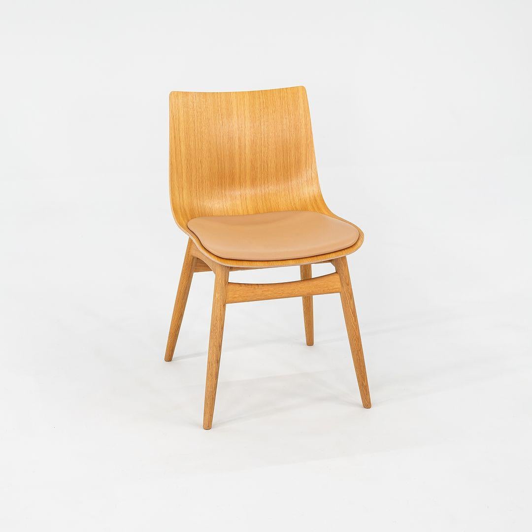 2022 Brad Ascalon für Carl Hansen Preludia Stuhl Oak Oil BA001S Thor 325 Leder im Angebot 5