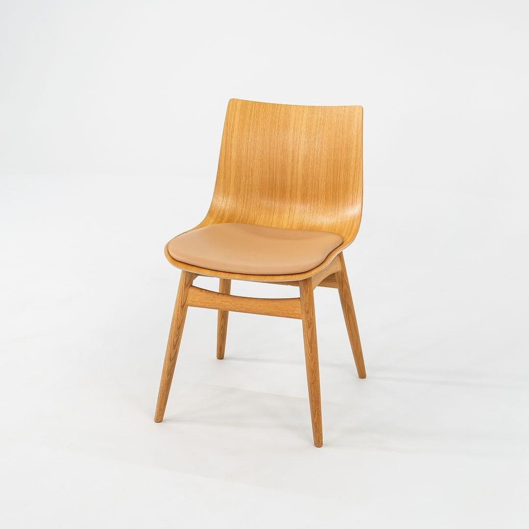2022 Brad Ascalon für Carl Hansen Preludia Stuhl Oak Oil BA001S Thor 325 Leder im Angebot 6