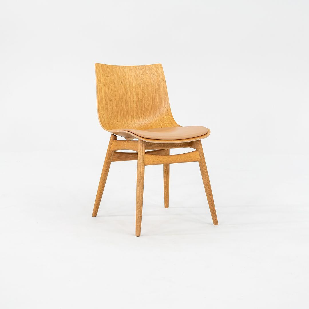 2022 Brad Ascalon für Carl Hansen Preludia Stuhl Oak Oil BA001S Thor 325 Leder im Angebot 1