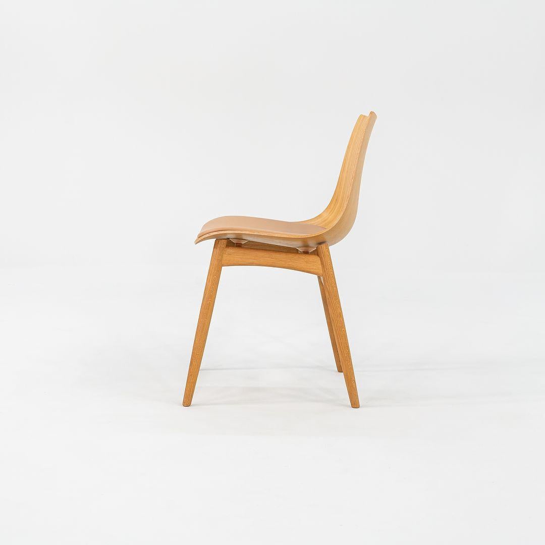 2022 Brad Ascalon für Carl Hansen Preludia Stuhl Oak Oil BA001S Thor 325 Leder im Angebot 3