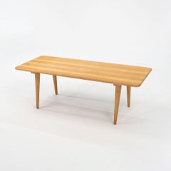 2022 Carl Hansen CH011 Coffee Table in Oak Soap by Hans Wegner Made in Denmark