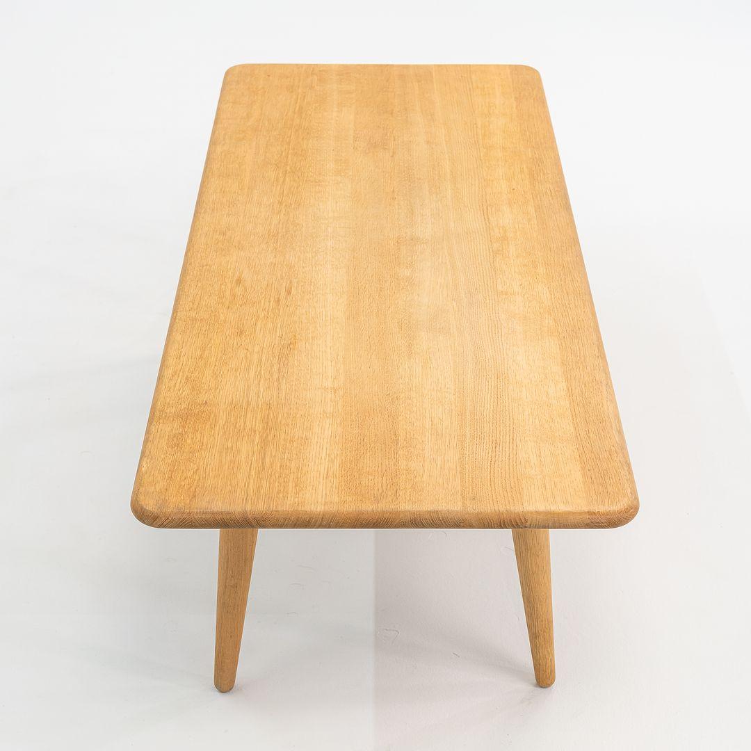 Wood 2022 Carl Hansen CH011 Coffee Table in Oak Soap by Hans Wegner Made in Denmark For Sale