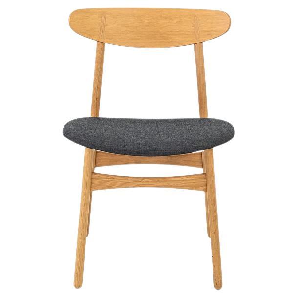 2022 Carl Hansen CH30P Dining Chair in Oak by Hans J. Wegner w/ Upholstered Seat