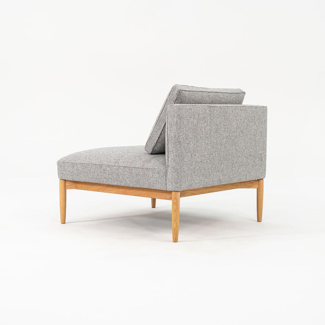 2022 Carl Hansen für EOOS E300 Lounge Chair COM Grey Fabric & Oak Oil of Denmark (Dänisch) im Angebot