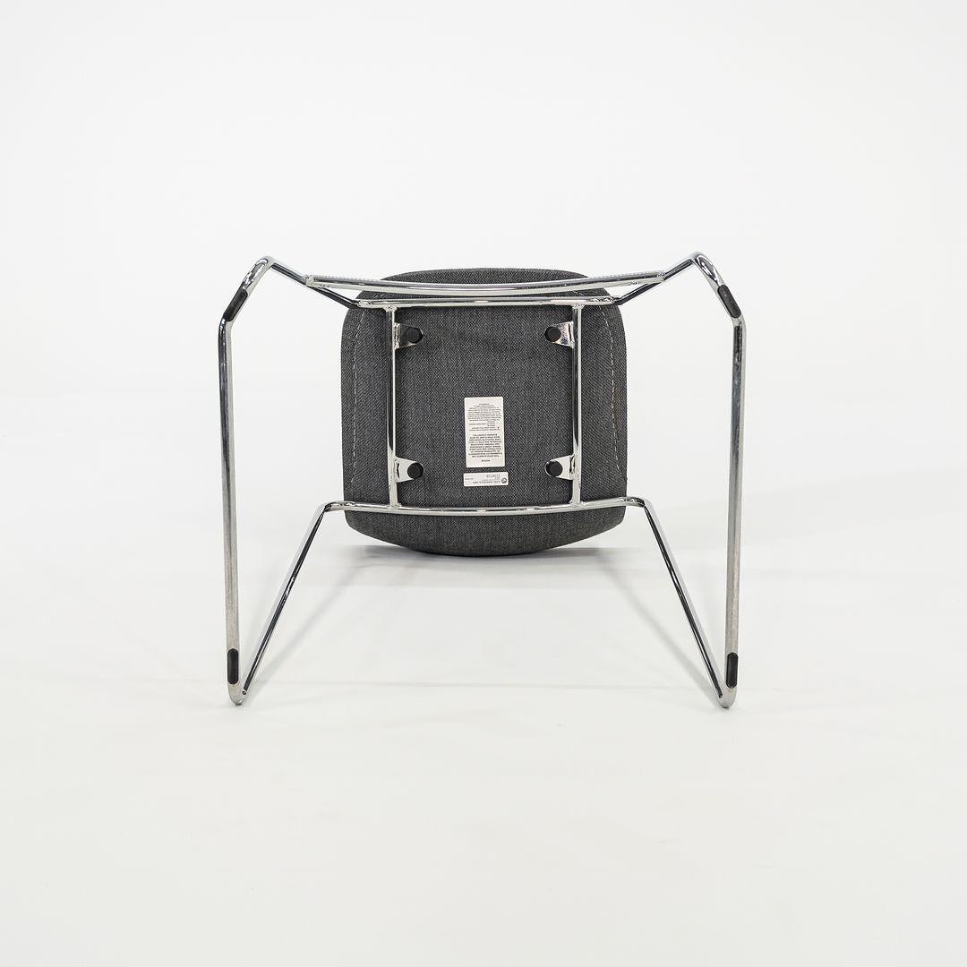 Danish 2022 Carl Hansen Preludia Bar Stool in Grey Fabric by Brad Ascalon, Model BA004F For Sale