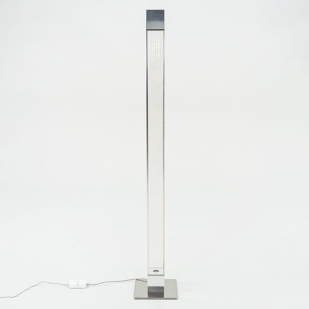 Contemporary 2022 Carlotta de Bevilacqua for Artemide Mimesi Floor Lamp LED 3000K Chrome 120V For Sale