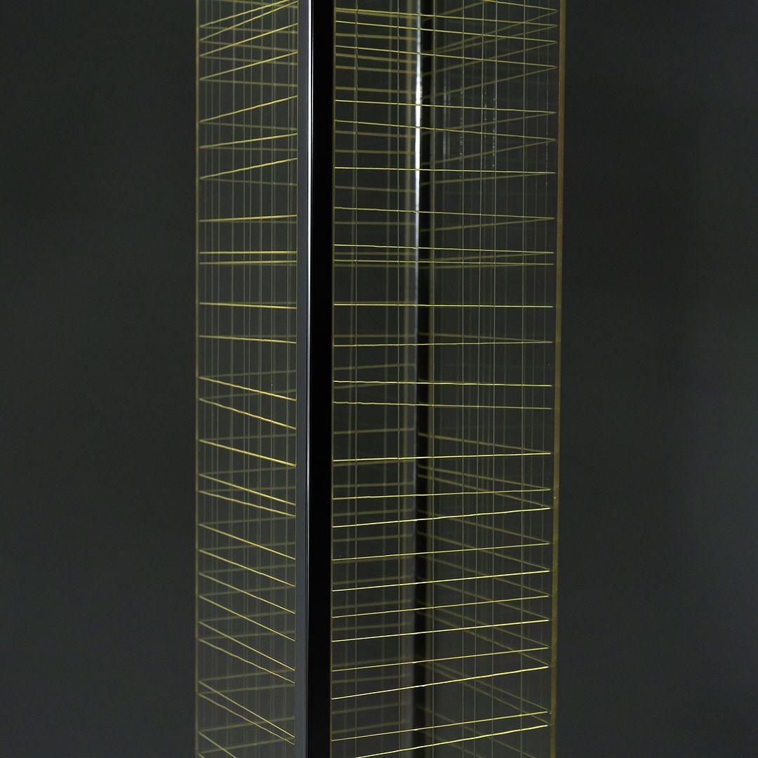2022 Carlotta de Bevilacqua for Artemide Mimesi Floor Lamp LED 3000K Chrome 120V For Sale 2