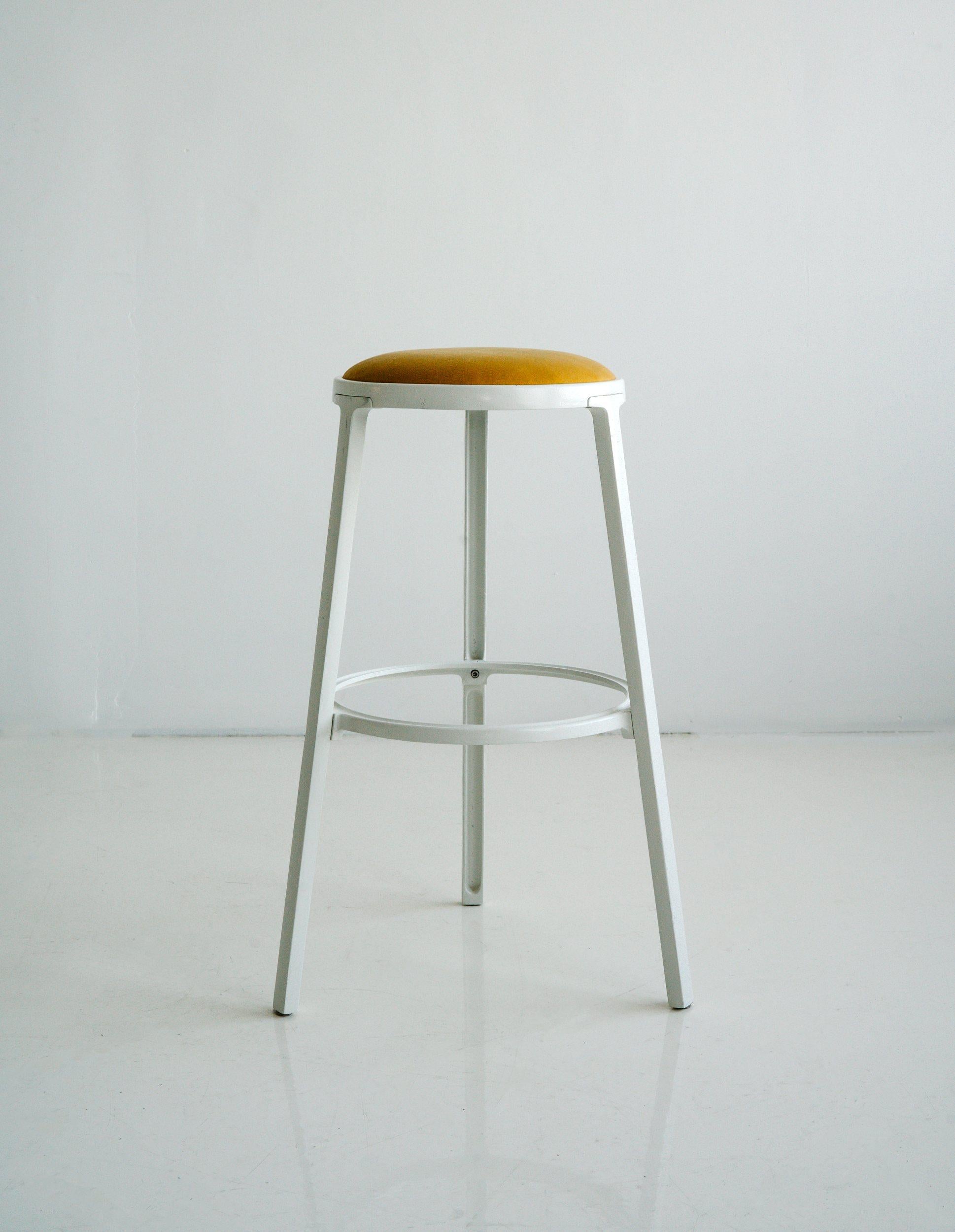 Cast Aluminum Stool (available in three sizes) For Sale 8