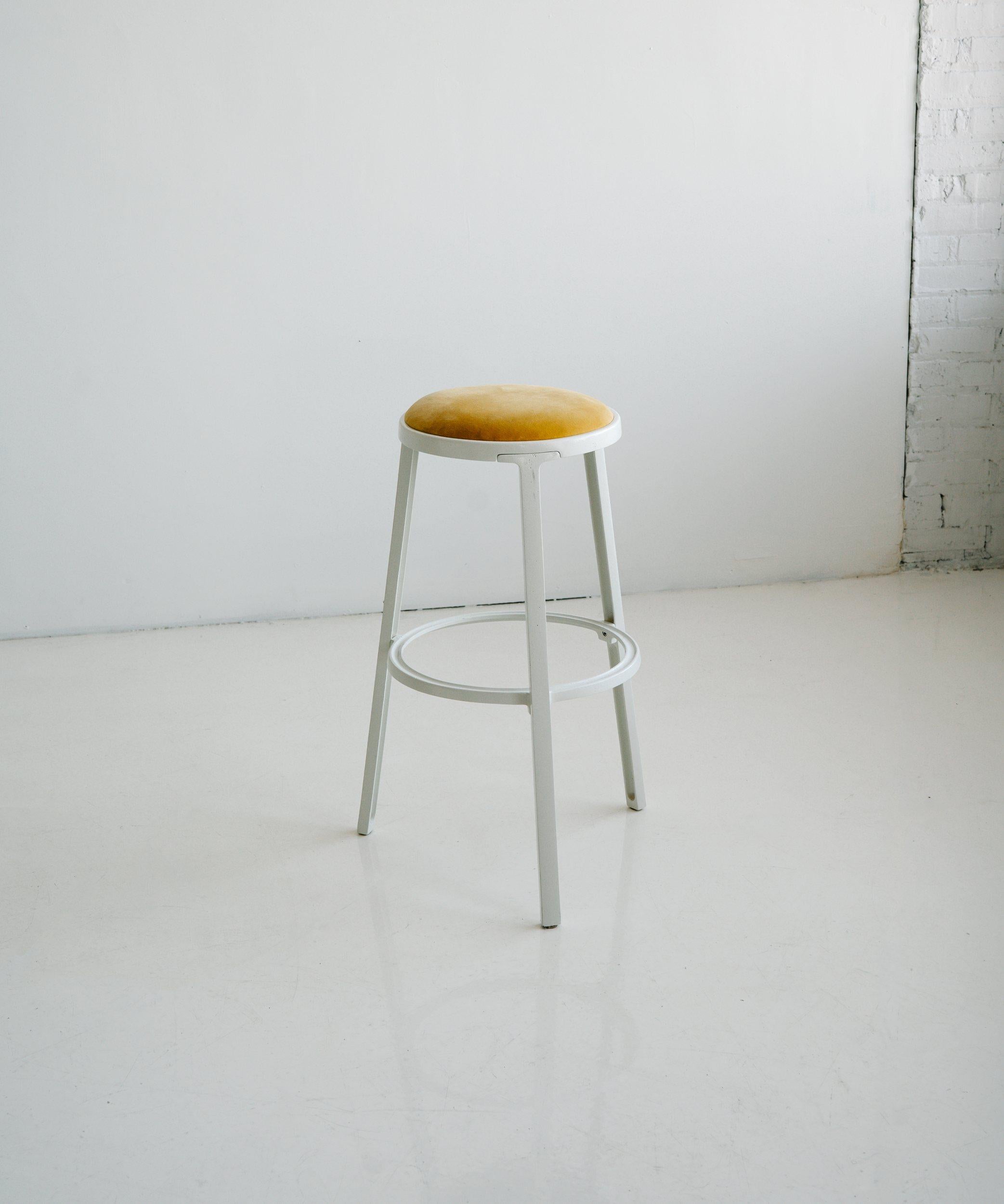 Cast Aluminum Stool (available in three sizes) For Sale 9