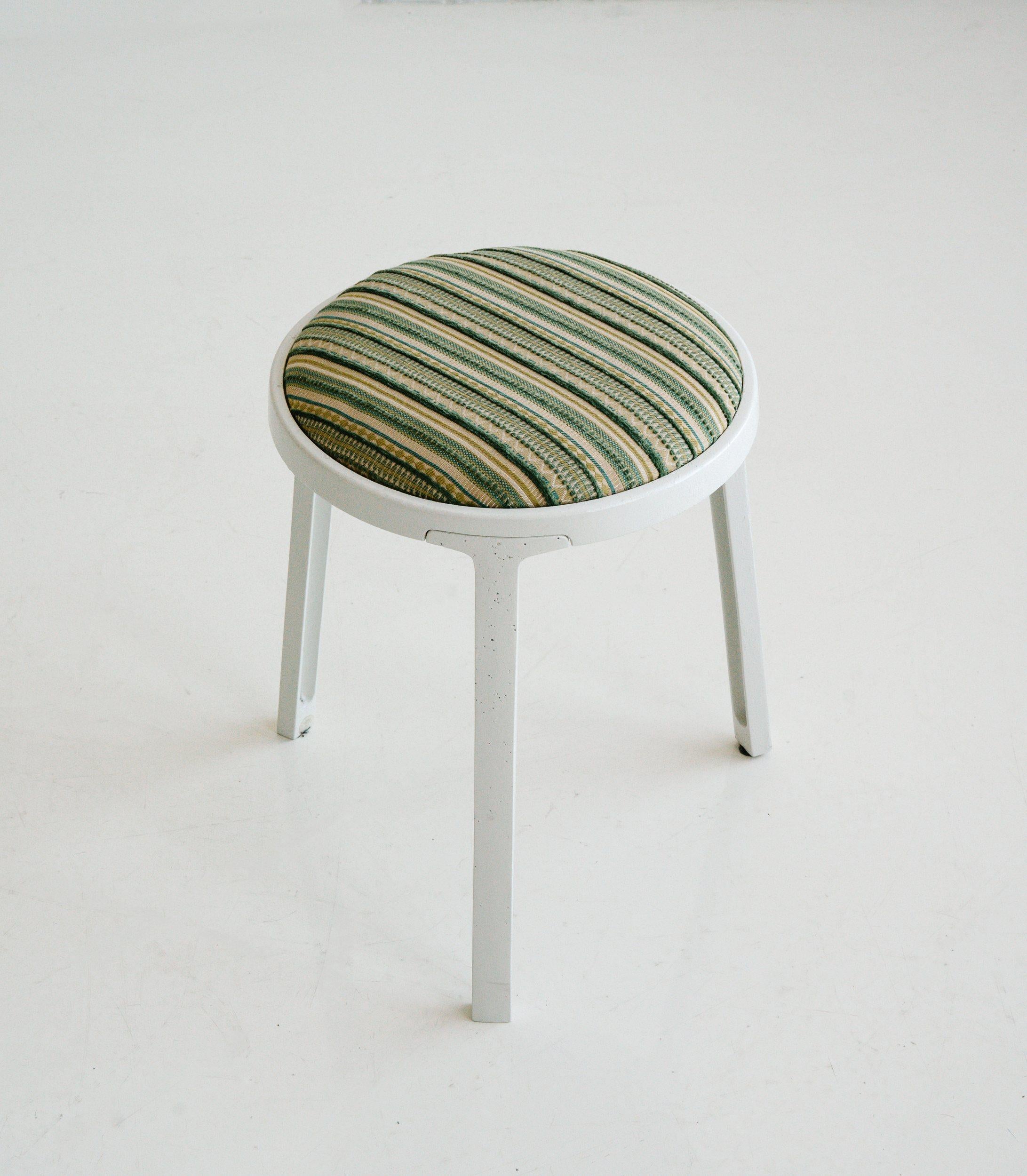 Cast Aluminum Stool (available in three sizes) For Sale 11