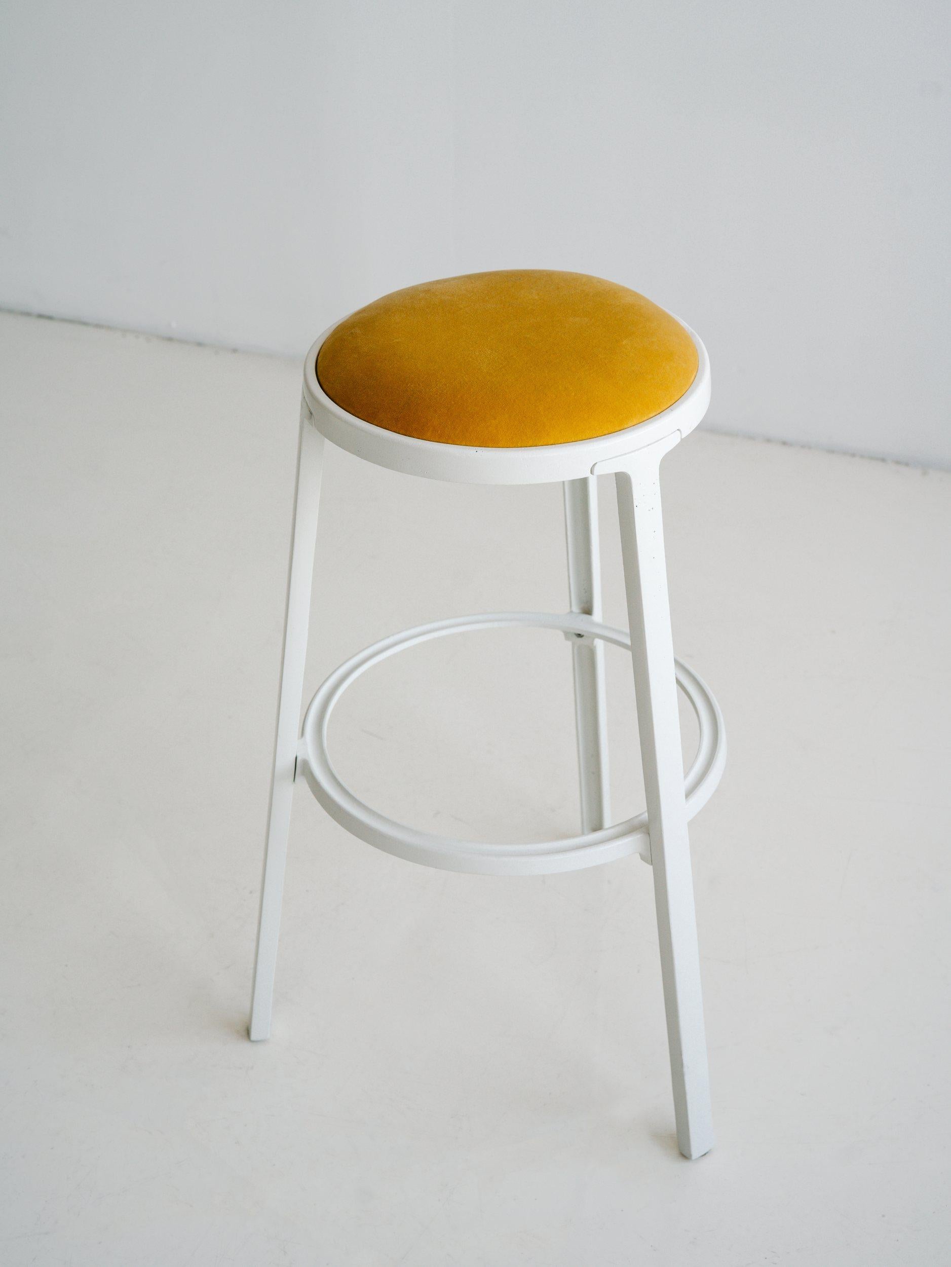 Cast Aluminum Stool (available in three sizes) For Sale 14
