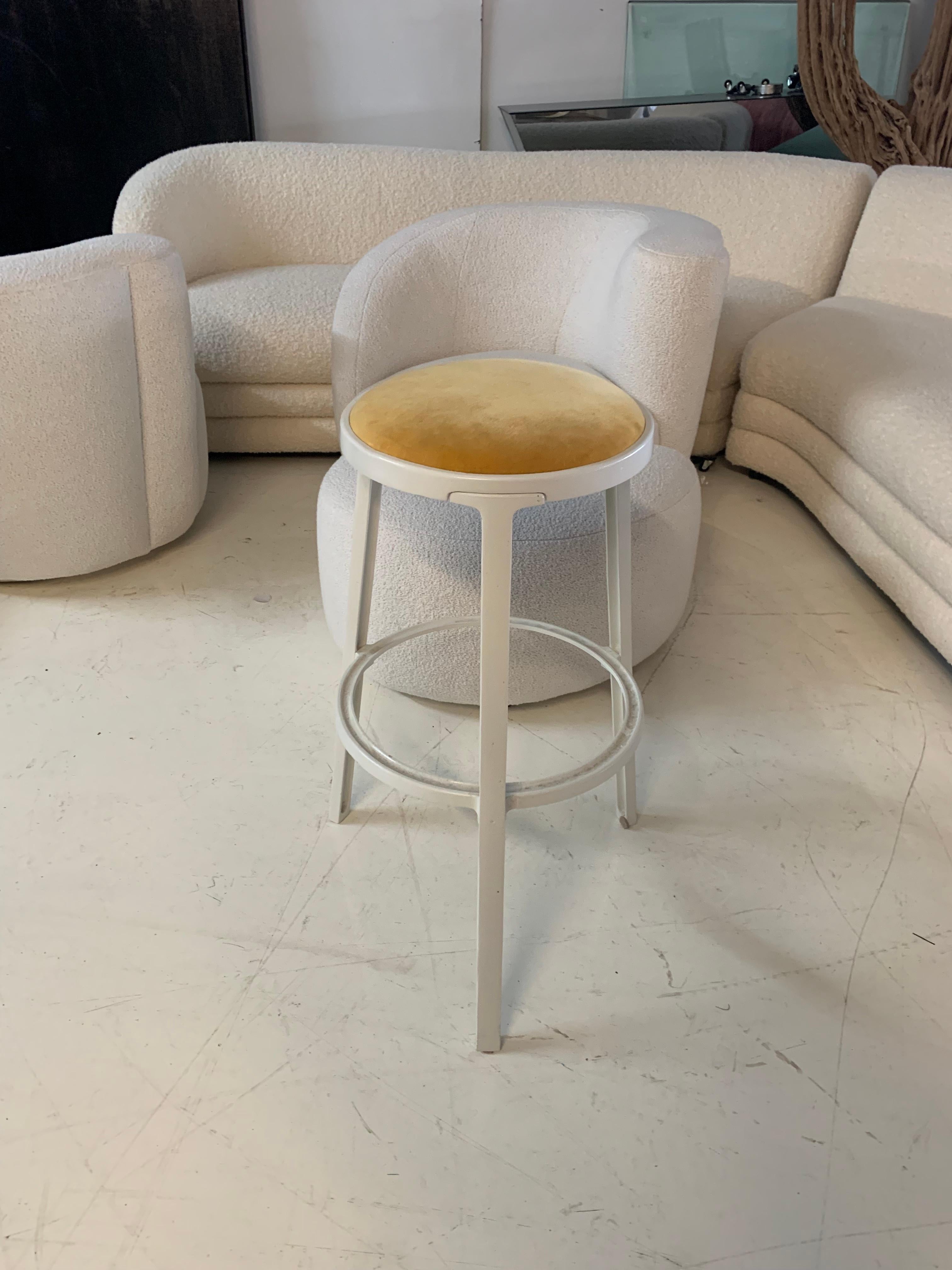 Cast Aluminum Stool (available in three sizes) For Sale 15