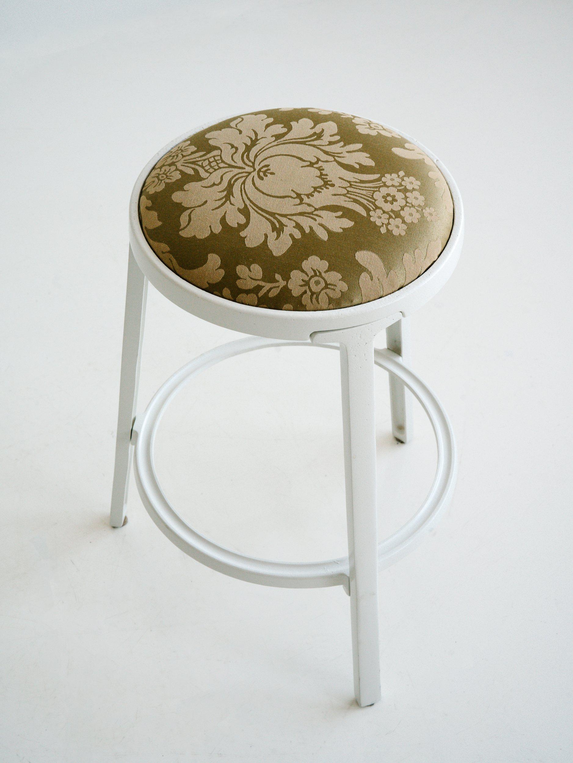 Cast Aluminum Stool (available in three sizes) For Sale 1