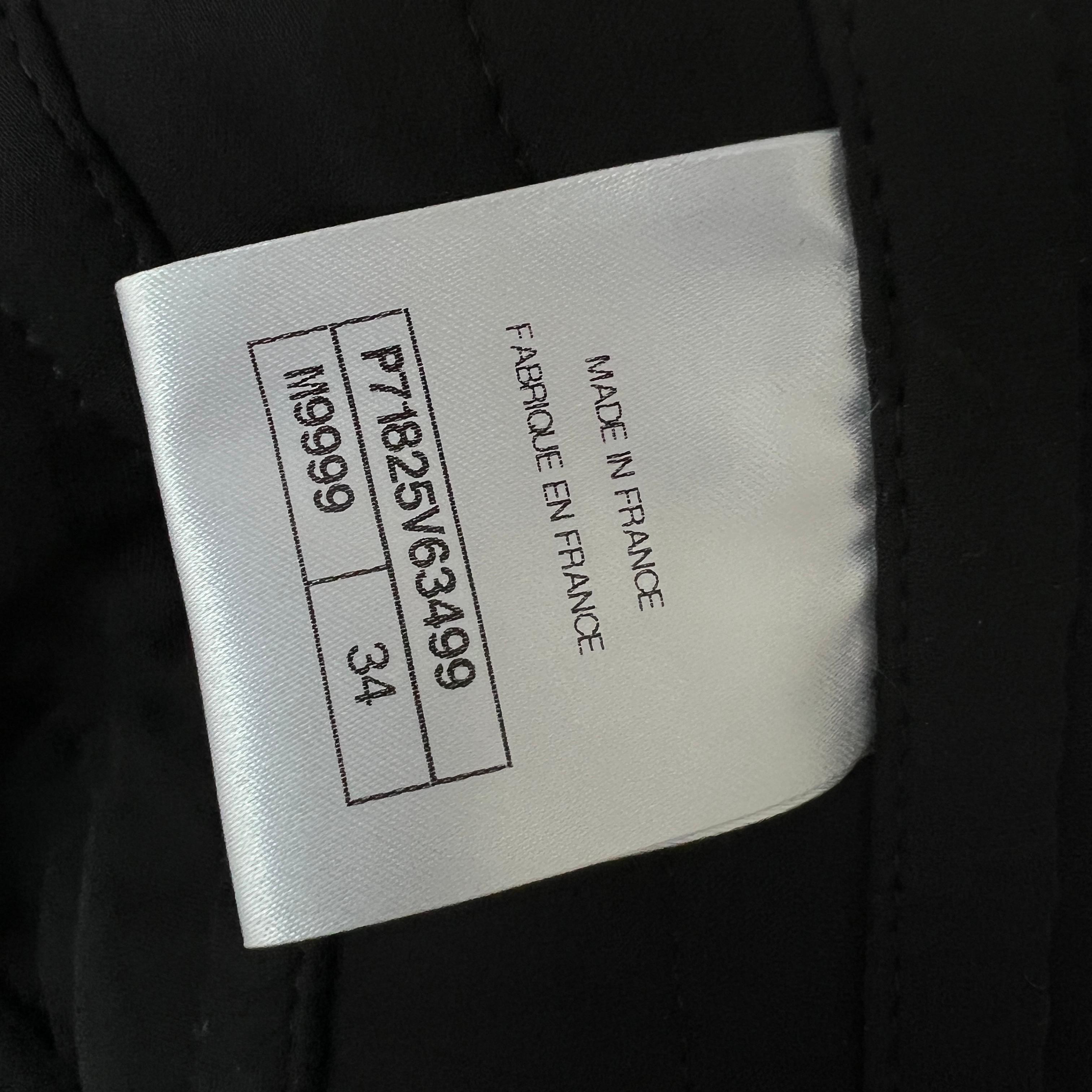 2022 Chanel Black Lesage Tweed Jacket 7