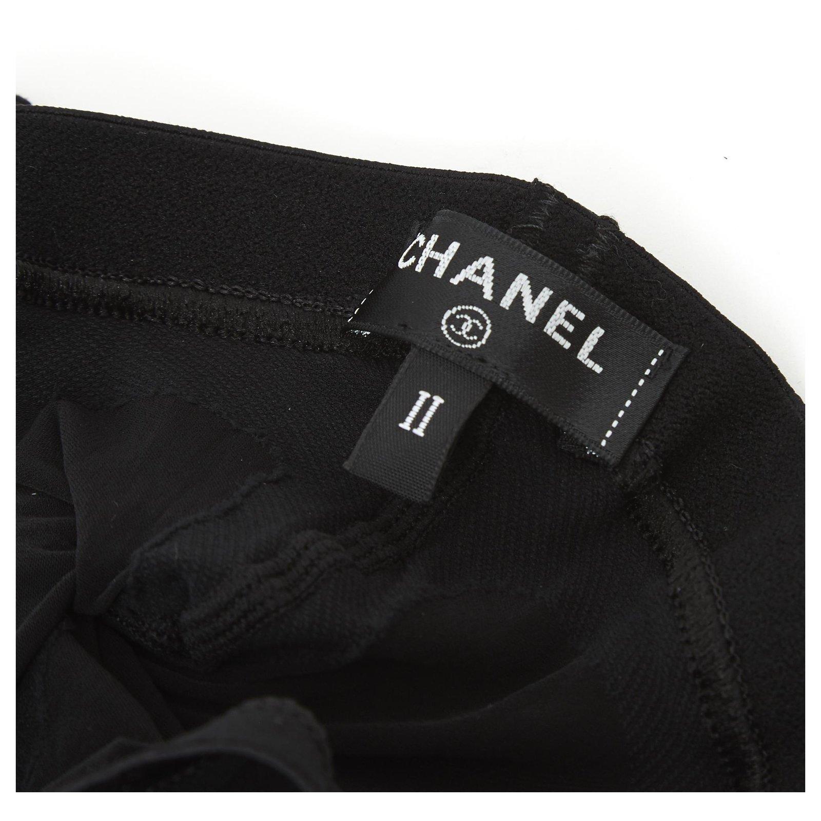 2022 Chanel Tights Schwarz CC Plumetis M im Zustand „Neu“ im Angebot in PARIS, FR