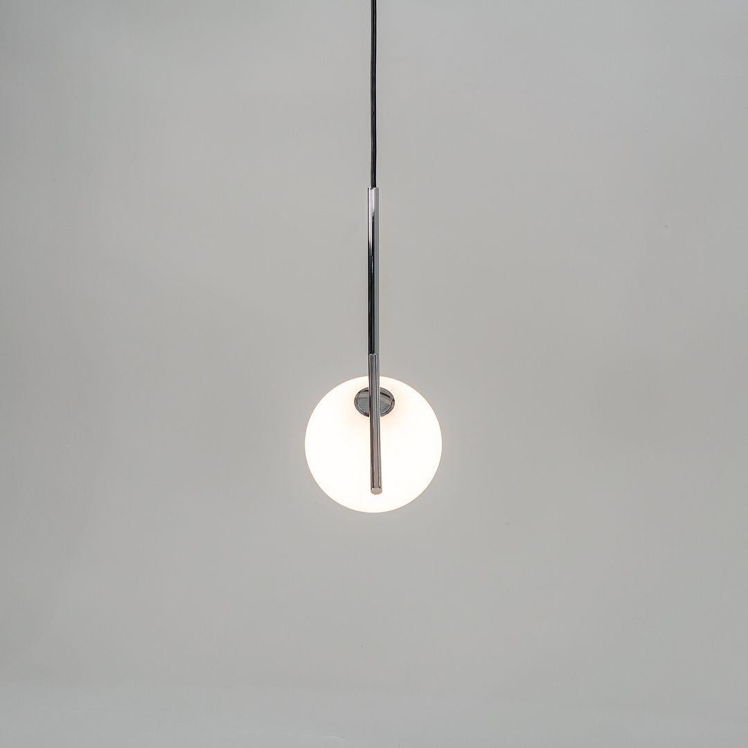 2022 Flos ICS Light Sospensione 1 Pendente di Michael Anastassiades in Cromo in vendita 3