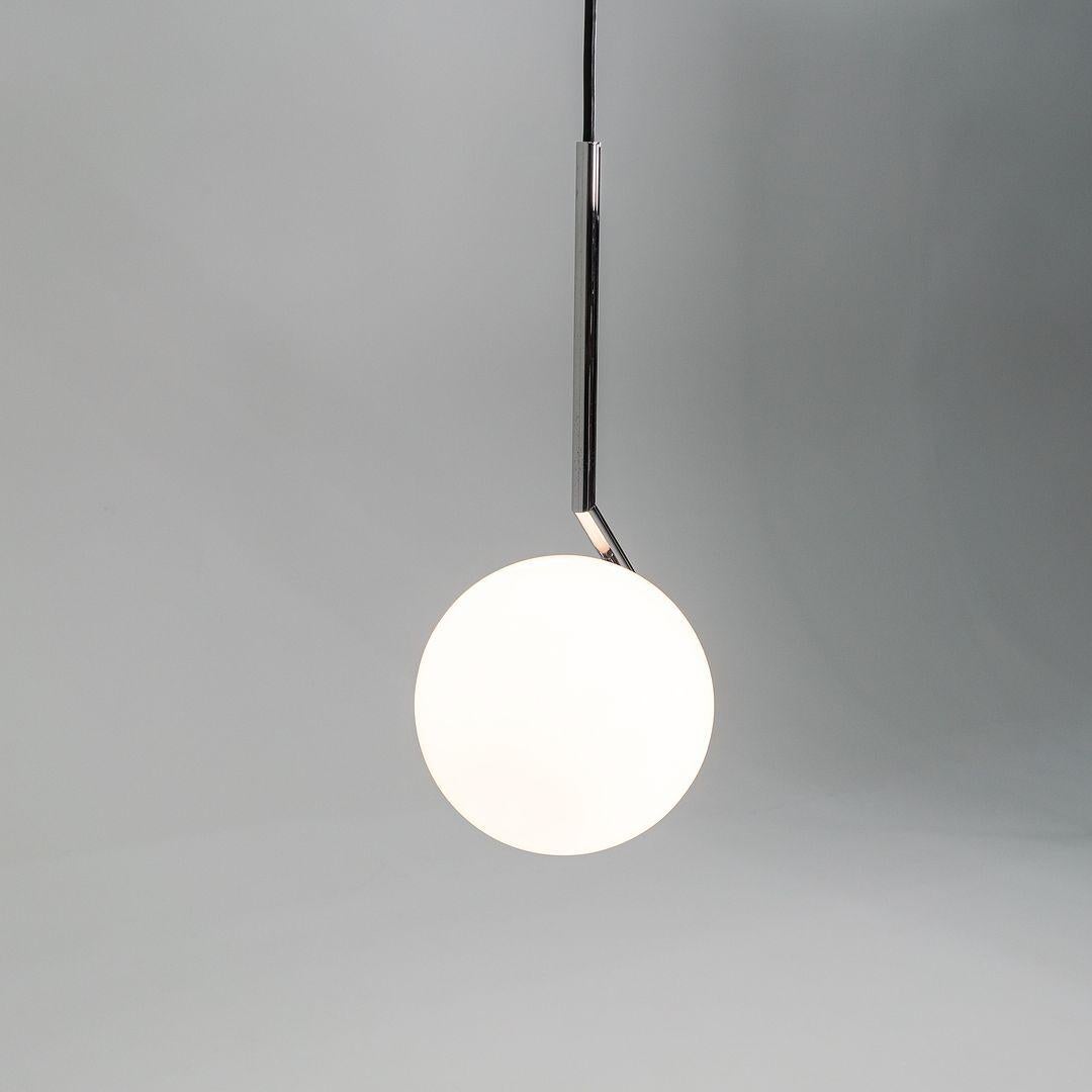 2022 Flos ICS Light Sospensione 1 Pendente di Michael Anastassiades in Cromo in vendita 2