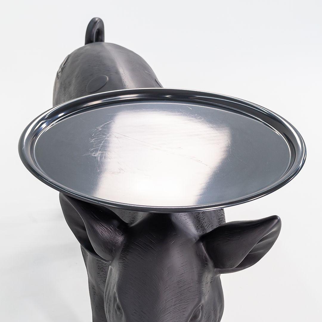 Dutch 2022 Front Design Studio for Moooi Pig Side / End Table in Black For Sale