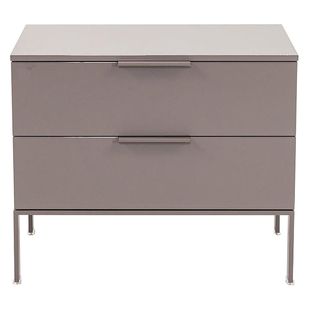 2022 Giulio Cappellini Brest Notte Chest of Drawers / Bedside Cabinet in Lacquer For Sale