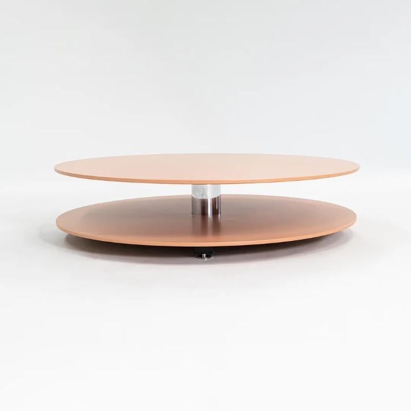 2022 Giulio Cappellini for Cappellini Altavilla Round Coffee Table in Lacquer 5