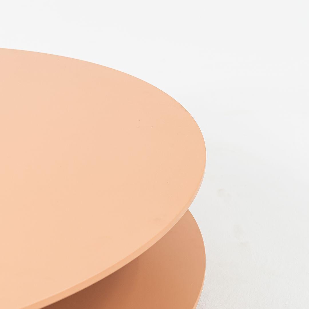 2022 Giulio Cappellini for Cappellini Altavilla Round Coffee Table in Lacquer In Excellent Condition In Philadelphia, PA
