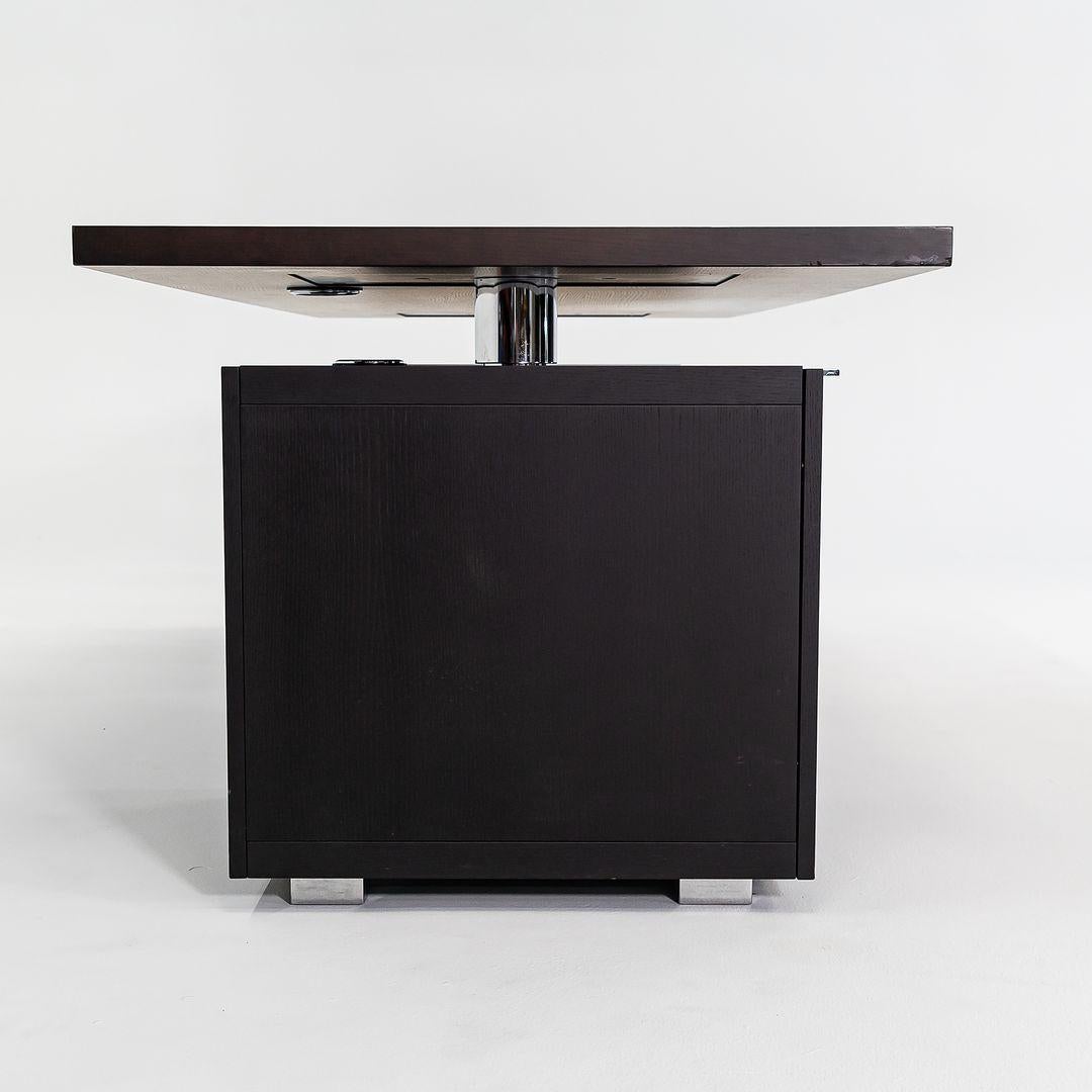 2022 Giulio Cappellini für Cappellini Senior-Schreibtisch mit Blatt links + Schublade in OAK im Angebot 2
