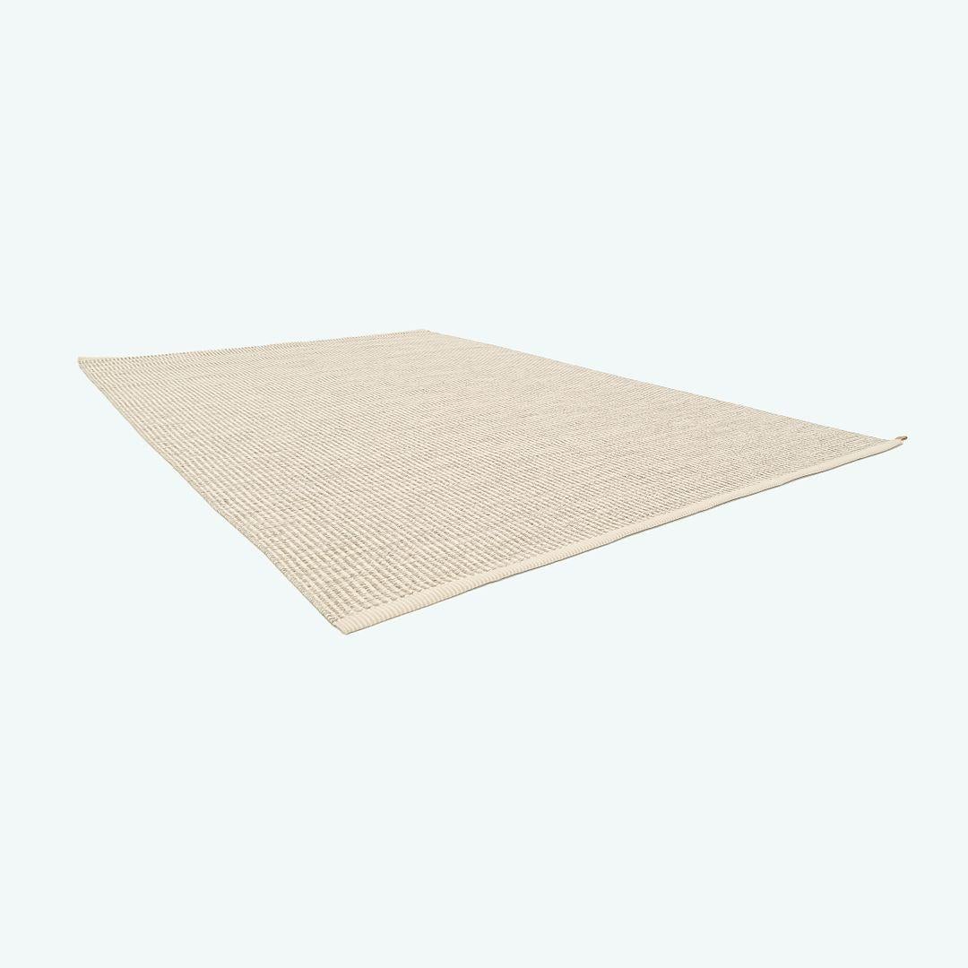 Svedese 2022 Gunilla Lagerhem Ullberg #22 Tappeto a righe Hagga 981 STRIPE ICON/ 882 Lino in vendita