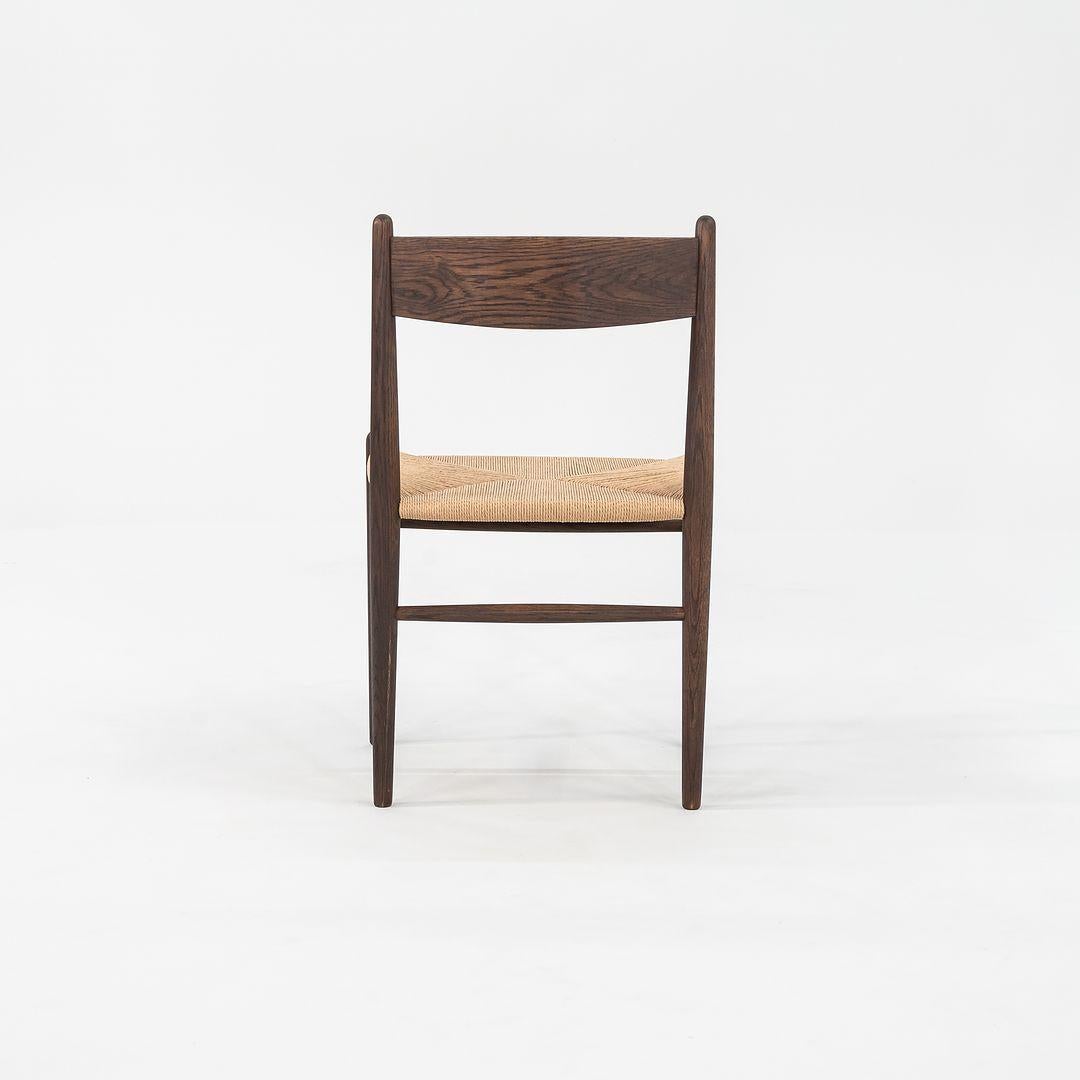 Bois 2022 Hans Wegner for Carl Hansen CH36 Dining Chair Oak Smoked Oil w/ Papercord en vente