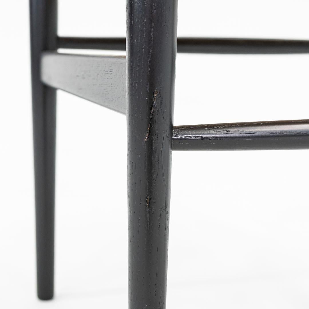 Esszimmerstuhl CH37 aus Eiche mit schwarzer natürlicher Papierkordel, Hans Wegner für Carl Hansen, 2022 im Angebot 5
