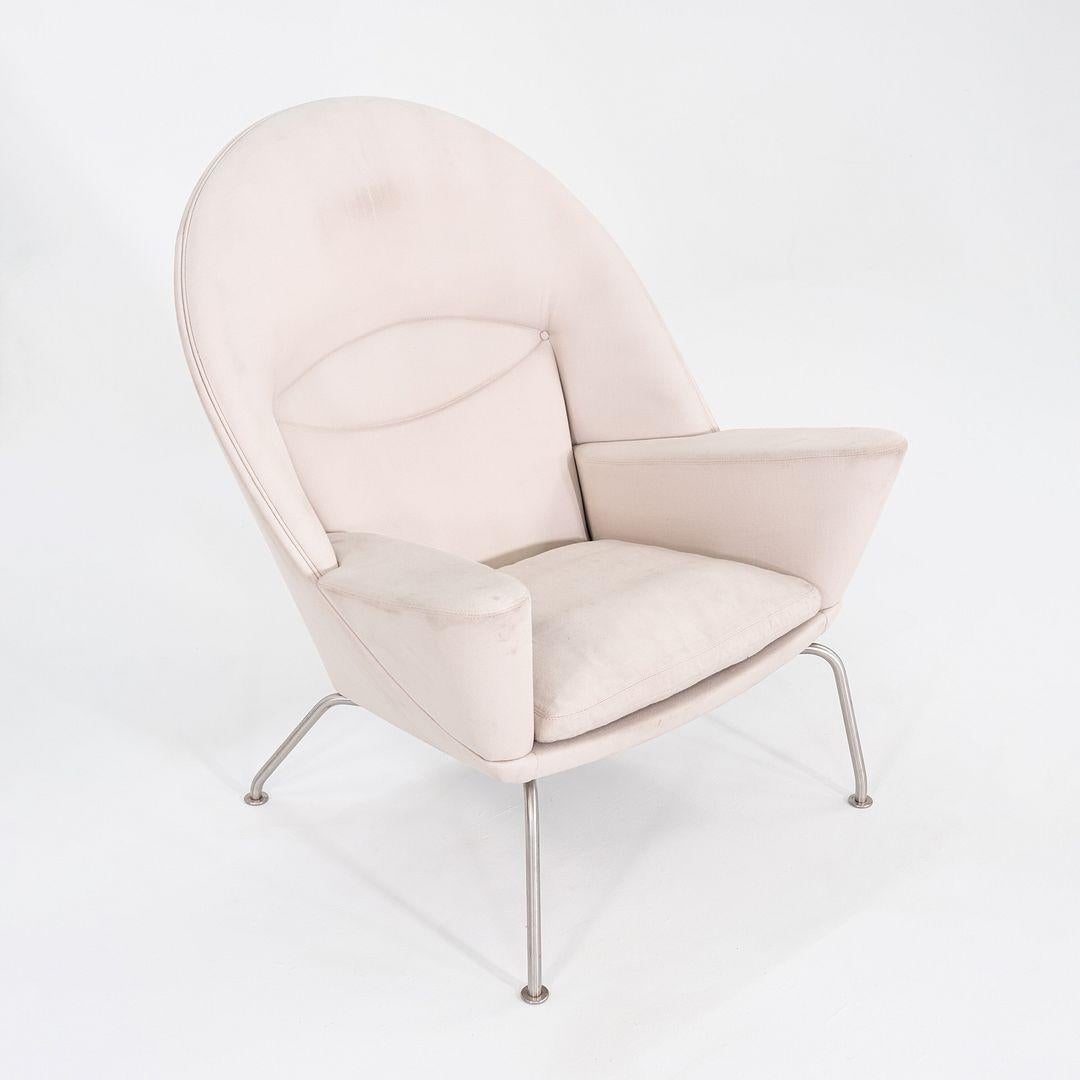 2022 Hans Wegner para Carl Hansen CH468 Silla Oculus Para Retapizar Acero en venta