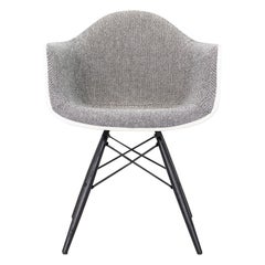 2022 Herman Miller Eames DAW Dining Chair with Fabric Seat and Eiffel Base