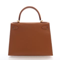 2022 Hermès Gold Epsom Kelly 28 GHW