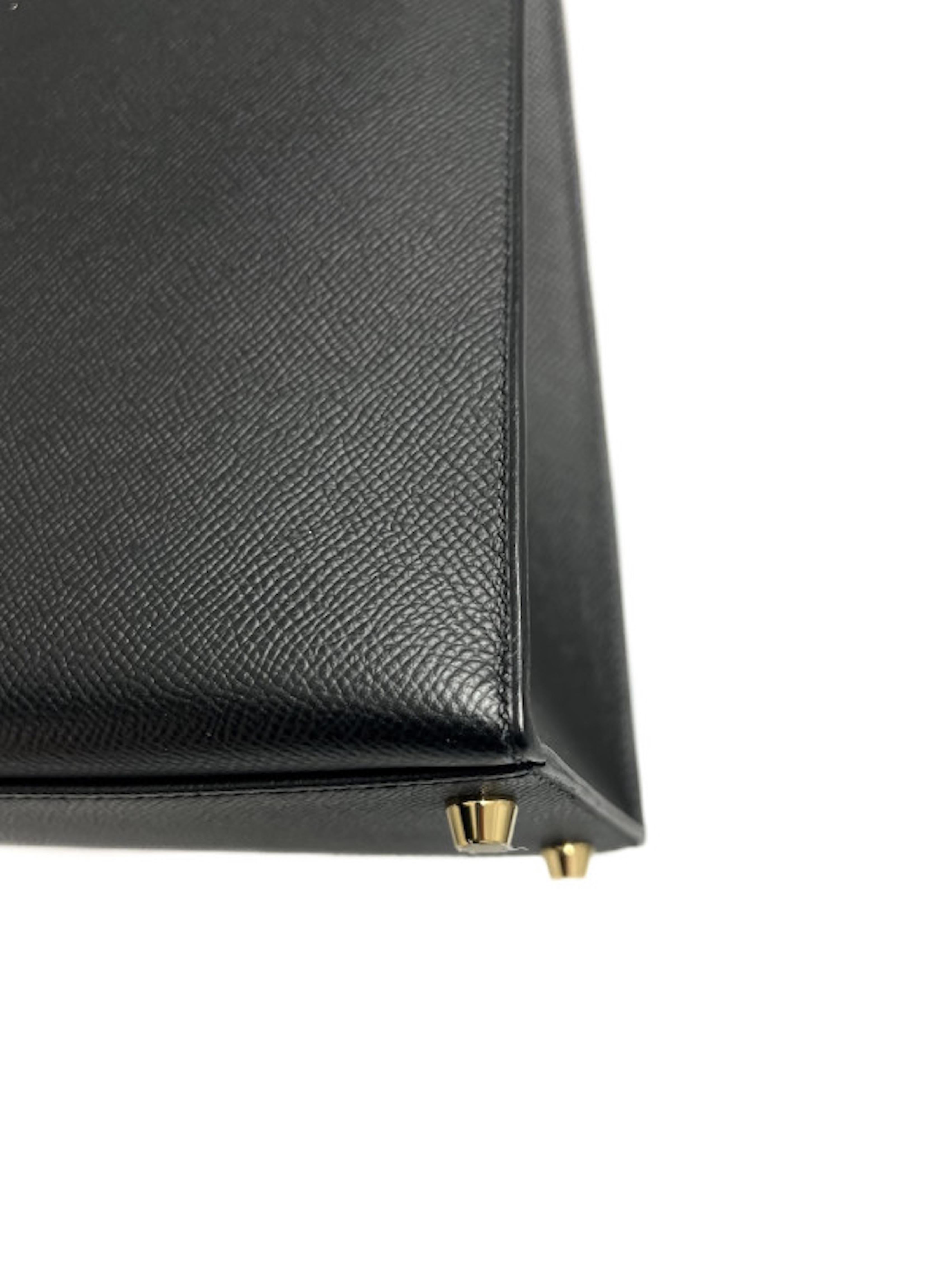 2022 Hermès Kelly 32 Sellier Cuir Epsom en vente 4