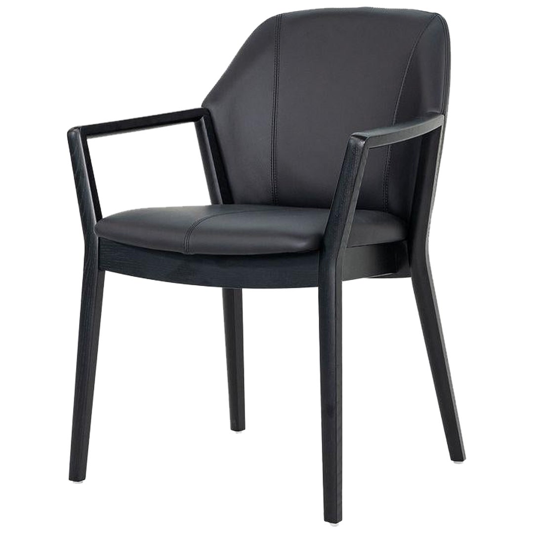 2022 Hoffmann Kahleyss Design for CondeHouse Kari Armchair in Black Oak