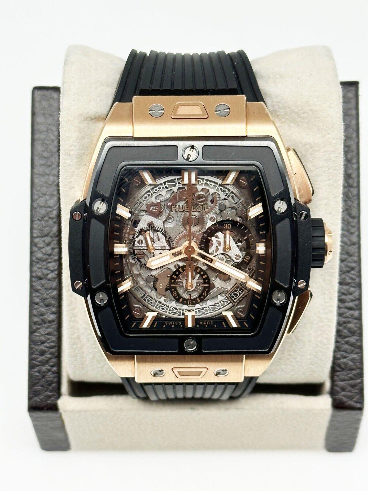 2022 Hublot 642.OM.0180.RX Spirit of Big Bang King 18K Gold Keramik Box Papier 8