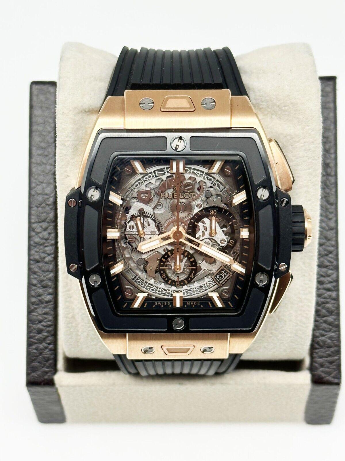 2022 Hublot 642.OM.0180.RX Spirit of Big Bang King 18K Gold Ceramic Box Paper 5