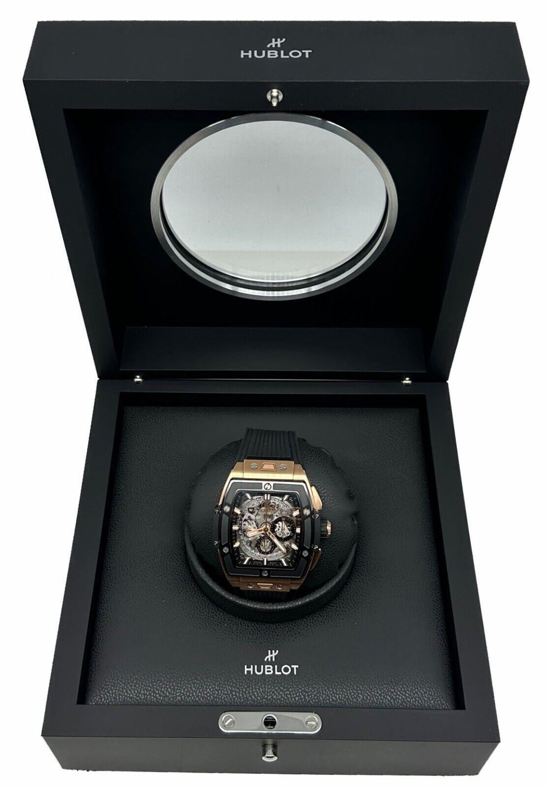 2022 Hublot 642.OM.0180.RX Spirit of Big Bang King 18K Gold Keramik Box Papier Herren