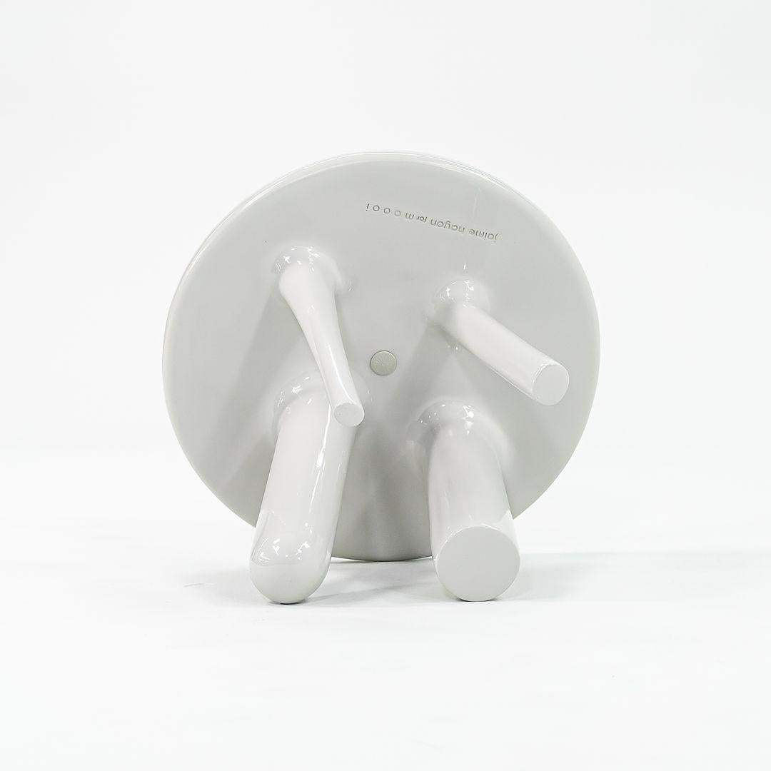 2022 Jaime Hayon for Moooi Element 002 Stool in Silk Grey 2x Available For Sale 3