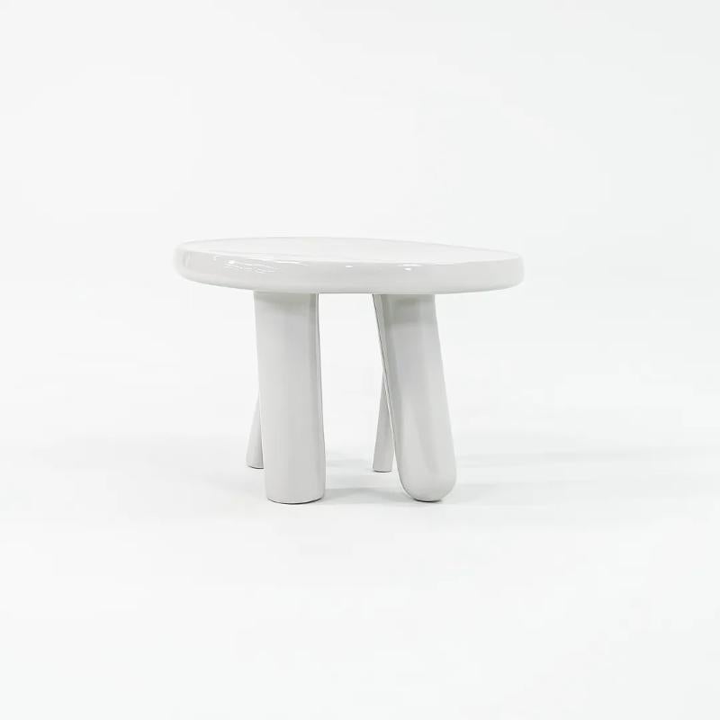 2022 Jaime Hayon for Moooi Element 002 Stool in Silk Grey 2x Available For Sale 5