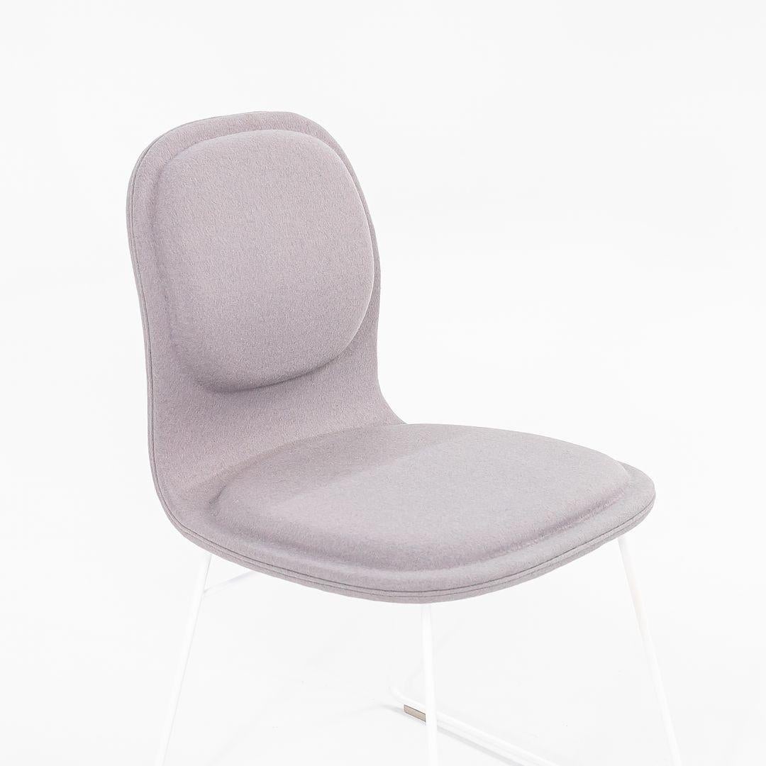 Jasper Morrison für Cappellini, Hi Pad-Esszimmerstuhl mit weißem Untergestell, 2022 (Moderne) im Angebot